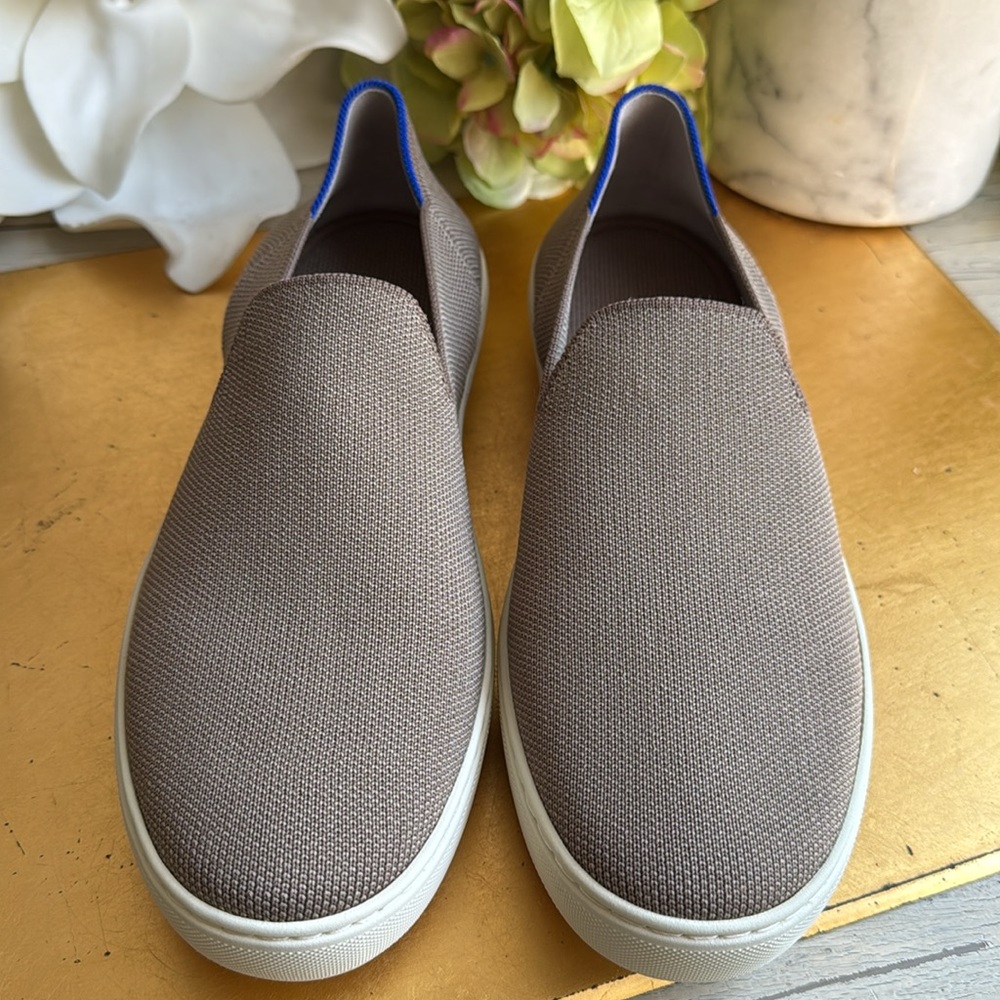 Rothy’s The Original Slip On Sneaker in Latte
